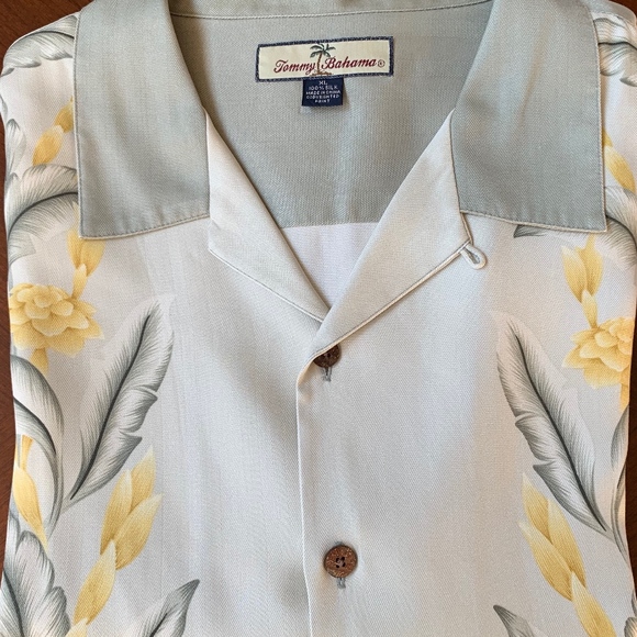XL Tommy Bahama Silk Camp Shirt - Picture 1 of 1